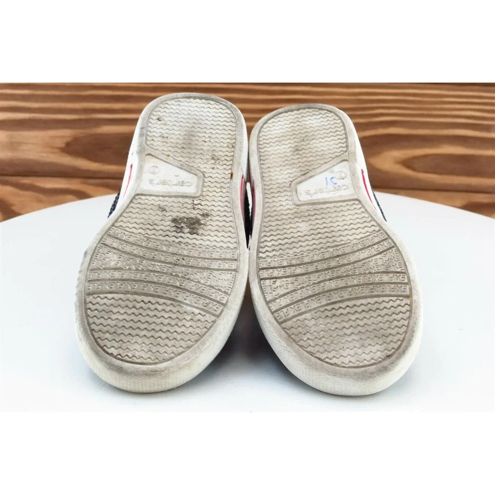 Carter's Toddler Boys 7 Medium Black Fashion Sneakers Fabric‎ Knight 2